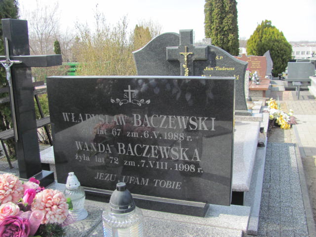 Wanda BACZEWSKA 1926 Łomża - Grobonet - Wyszukiwarka osób pochowanych