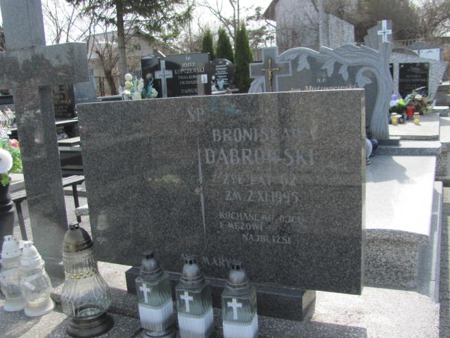 Stefania DĄBROWSKA 1929 Łomża - Grobonet - Wyszukiwarka osób pochowanych