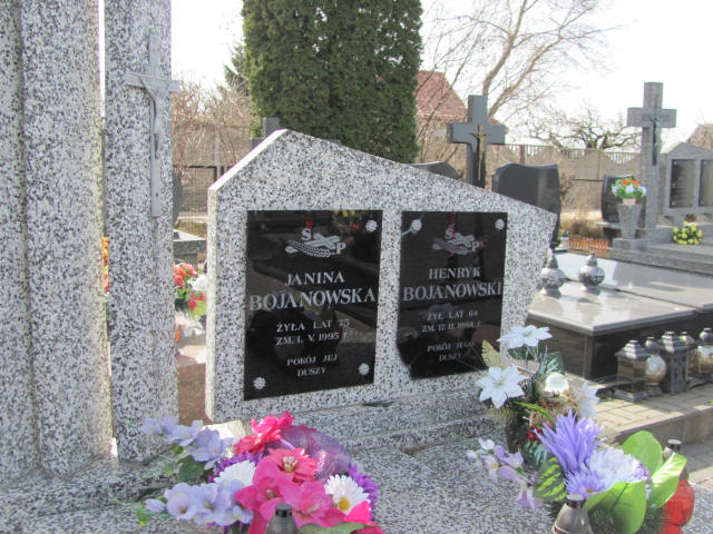 Janina BOJANOWSKA 1920 Łomża - Grobonet - Wyszukiwarka osób pochowanych