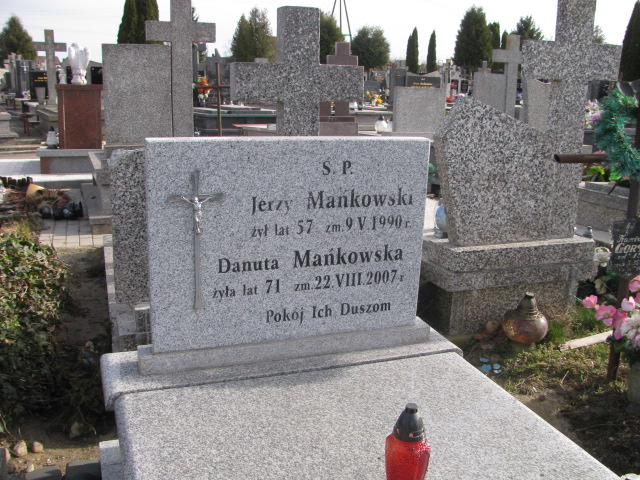 Jerzy MAŃKOWSKI 1933 Łomża - Grobonet - Wyszukiwarka osób pochowanych