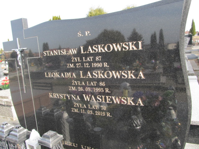 Krystyna WĄSIEWSKA 1948 Łomża - Grobonet - Wyszukiwarka osób pochowanych