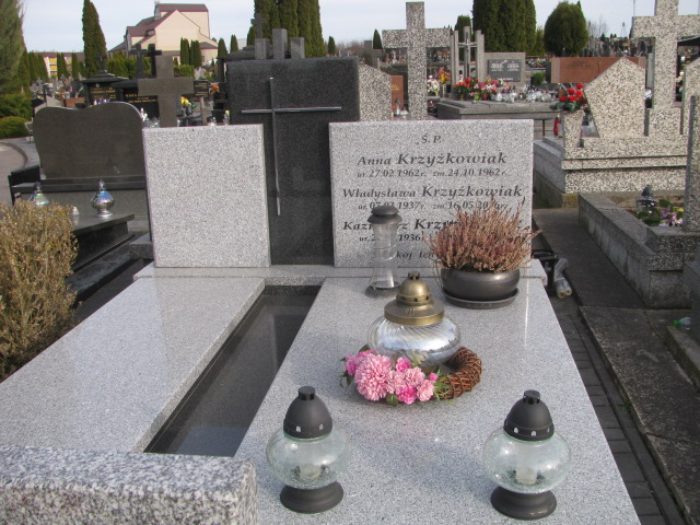 Grób WŁADYSŁAWA KRZYŻKOWIAK
