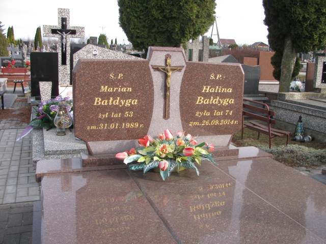 Halina BAŁDYGA 1940 Łomża - Grobonet - Wyszukiwarka osób pochowanych
