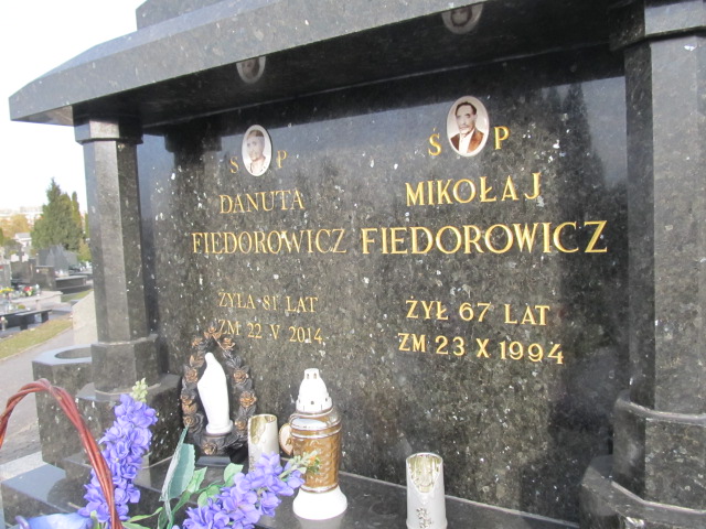 Mikołaj FIEDOROWICZ 1933 Łomża - Grobonet - Wyszukiwarka osób pochowanych