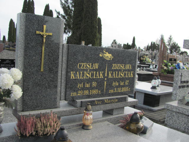 Czesław KALIŚCIAK 1939 Łomża - Grobonet - Wyszukiwarka osób pochowanych