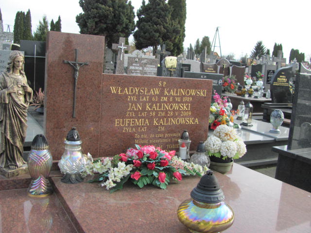 Włodzimierz KALINOWSKI 1926 Łomża - Grobonet - Wyszukiwarka osób pochowanych