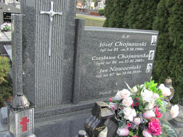 Józef CHOJNOWSKI 1909 Łomża - Grobonet - Wyszukiwarka osób pochowanych