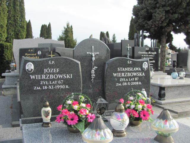 Józef WIERZBOWSKI 1923 Łomża - Grobonet - Wyszukiwarka osób pochowanych