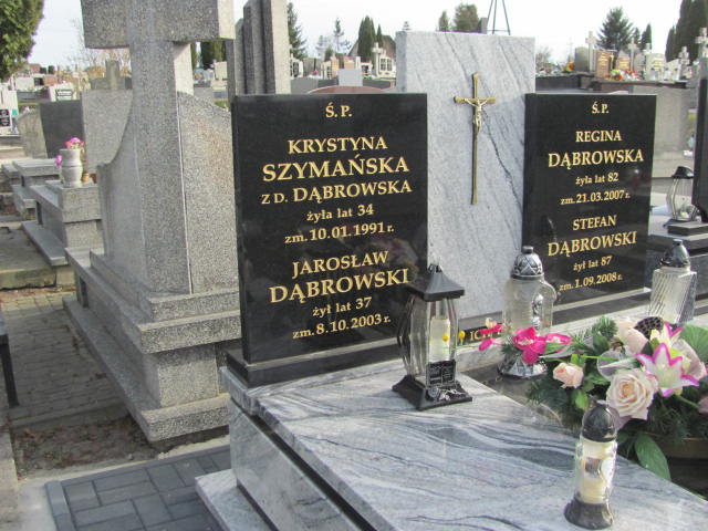 Regina DĄBROWSKA 1925 Łomża - Grobonet - Wyszukiwarka osób pochowanych