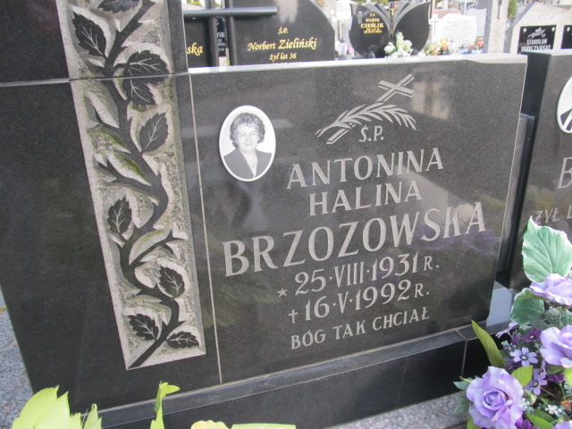 Antonina BRZOZOWSKA 1925 Łomża - Grobonet - Wyszukiwarka osób pochowanych