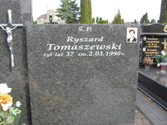 Ryszard TOMASZEWSKI 1953 Łomża - Grobonet - Wyszukiwarka osób pochowanych