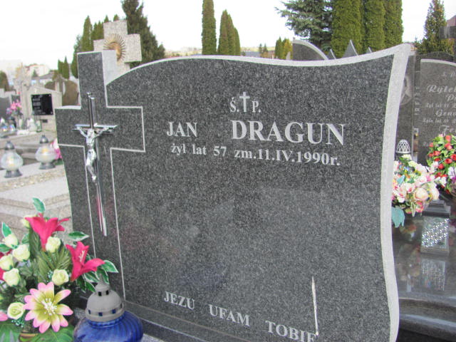 Jan DRAGUN 1932 Łomża - Grobonet - Wyszukiwarka osób pochowanych