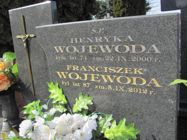 Franciszek WOJEWODA 1925 Łomża Komunalny - Grobonet - Wyszukiwarka osób pochowanych