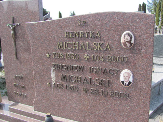 Henryka MICHALSKA 1930 Łomża - Grobonet - Wyszukiwarka osób pochowanych