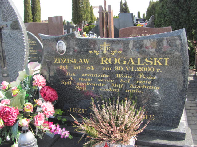 Zdzisław ROGALSKI 1946 Łomża - Grobonet - Wyszukiwarka osób pochowanych