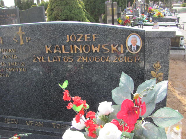 Józef KALINOWSKI 1931 Łomża - Grobonet - Wyszukiwarka osób pochowanych