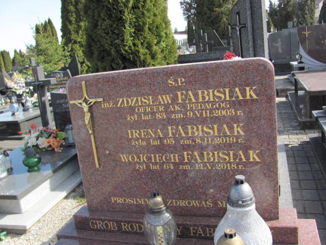 Zdzisław FABISIAK 1920 Łomża - Grobonet - Wyszukiwarka osób pochowanych