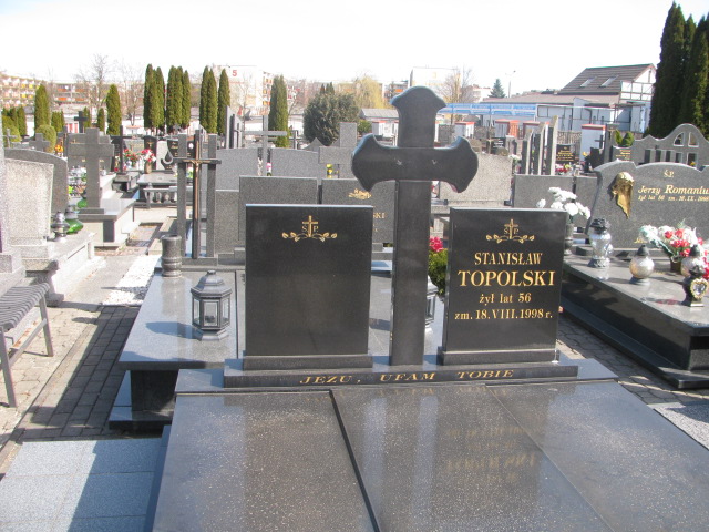 Grób STANISŁAW TOPOLSKI