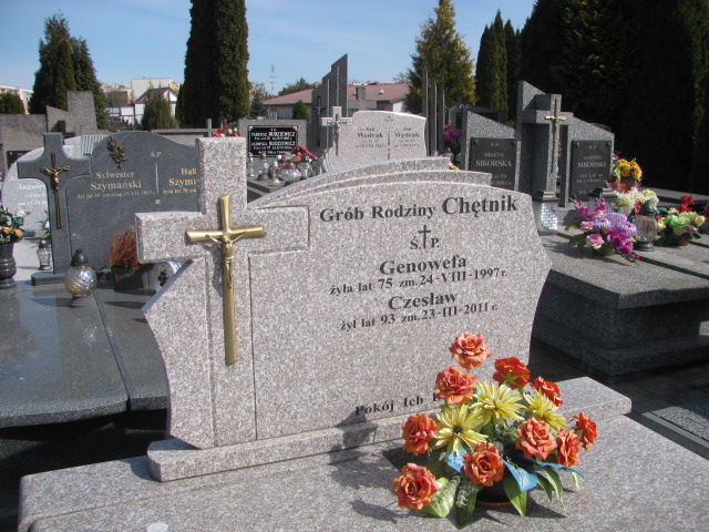 Czesław CHĘTNIK 1917 Łomża - Grobonet - Wyszukiwarka osób pochowanych