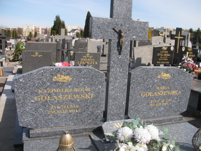 Kazimierz GOŁASZEWSKI 1936 Łomża - Grobonet - Wyszukiwarka osób pochowanych