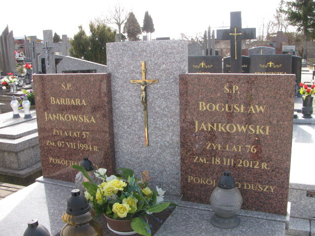 Bogusław JANKOWSKI 1936 Łomża - Grobonet - Wyszukiwarka osób pochowanych