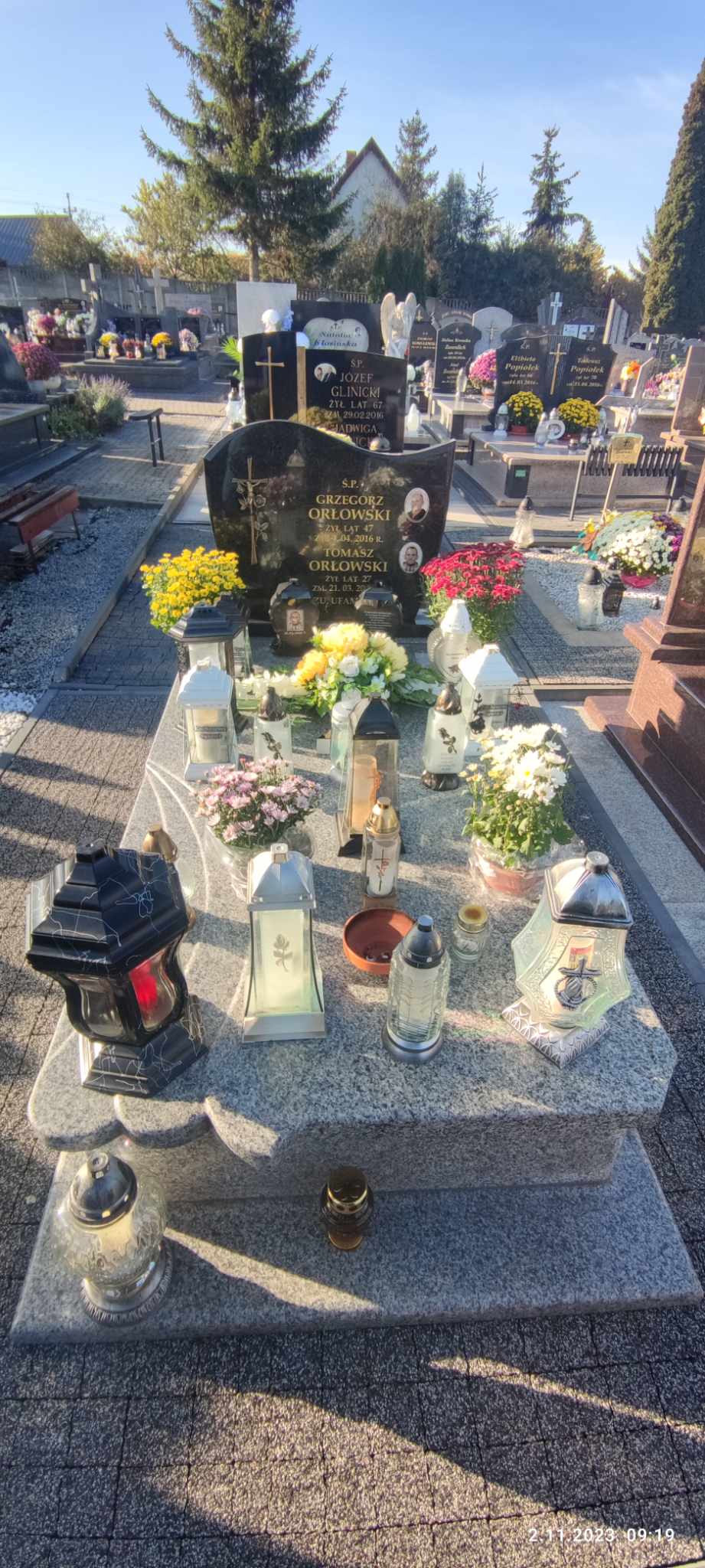 Grzegorz ORŁOWSKI 1969 Łomża - Grobonet - Wyszukiwarka osób pochowanych