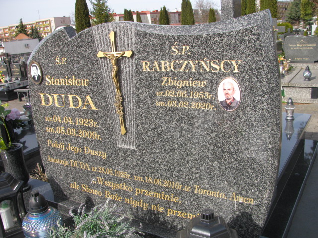 Stanisław DUDA 1923 Łomża - Grobonet - Wyszukiwarka osób pochowanych