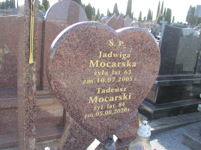 Jadwiga MOCARSKA 1942 Łomża - Grobonet - Wyszukiwarka osób pochowanych