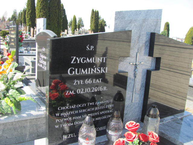 Zygmunt GUMIŃSKI 1950 Łomża - Grobonet - Wyszukiwarka osób pochowanych