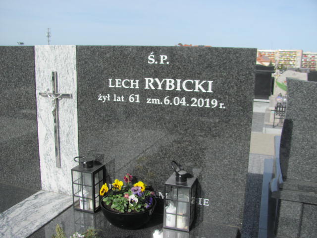 Lech RYBICKI 1957 Łomża - Grobonet - Wyszukiwarka osób pochowanych