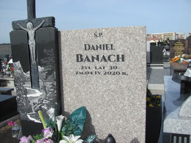 Daniel BANACH 1990 Łomża - Grobonet - Wyszukiwarka osób pochowanych