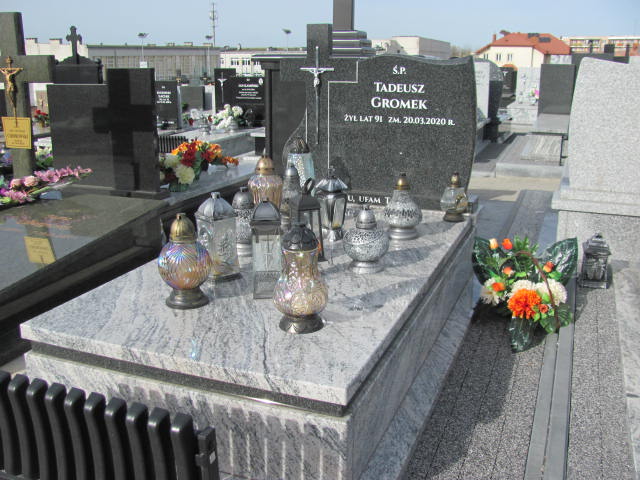 Grób JANINA GROMEK