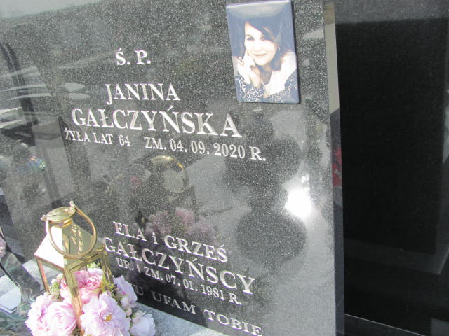 Grzegorz GAŁCZYŃSKI 1981 Łomża - Grobonet - Wyszukiwarka osób pochowanych