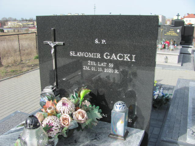 Sławomir GACKI 1960 Łomża - Grobonet - Wyszukiwarka osób pochowanych