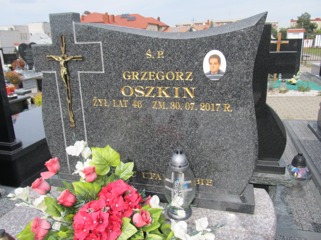 Grób GRZEGORZ OSZKIN