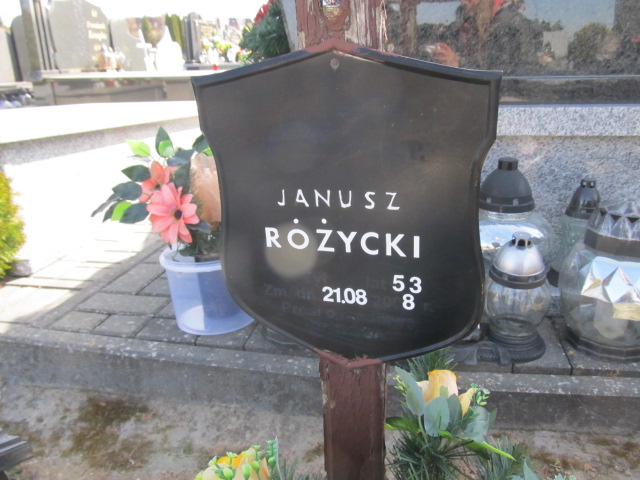 Janusz RÓŻYCKI 1955 Łomża - Grobonet - Wyszukiwarka osób pochowanych