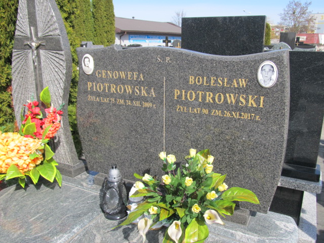 Genowefa PIOTROWSKA 1934 Łomża - Grobonet - Wyszukiwarka osób pochowanych