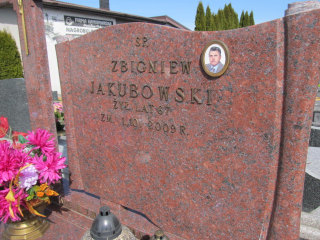 Zbigniew JAKUBOWSKI 1942 Łomża - Grobonet - Wyszukiwarka osób pochowanych