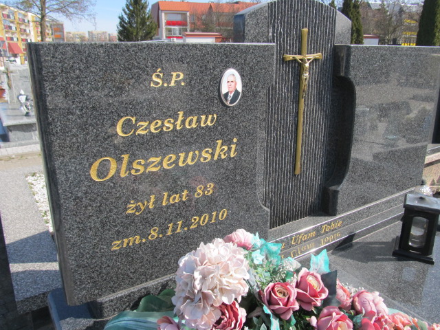 Czesław OLSZEWSKI 1927 Łomża - Grobonet - Wyszukiwarka osób pochowanych