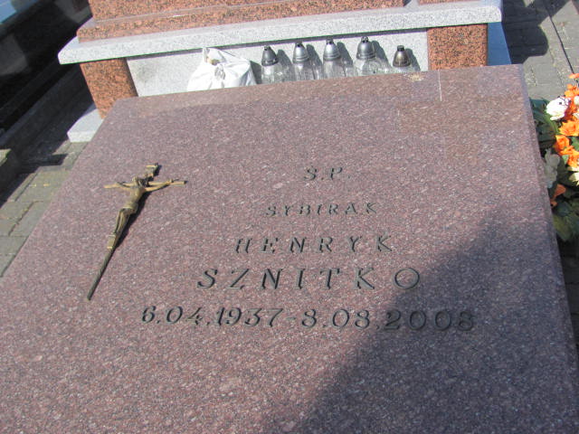 Henryk SZNITKO 1937 Łomża - Grobonet - Wyszukiwarka osób pochowanych
