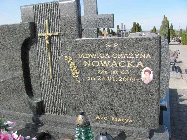 Jadwiga NOWACKA 1946 Łomża - Grobonet - Wyszukiwarka osób pochowanych