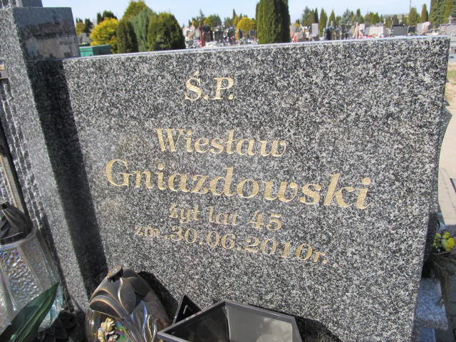 Wiesław GNIAZDOWSKI 1964 Łomża - Grobonet - Wyszukiwarka osób pochowanych
