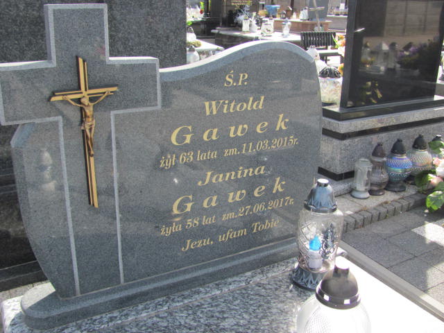Witold GAWEK 1951 Łomża - Grobonet - Wyszukiwarka osób pochowanych