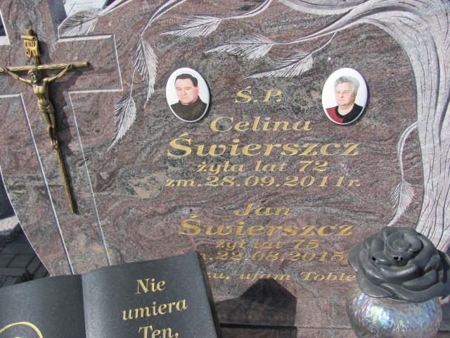 Jan ŚWIERSZCZ 1940 Łomża - Grobonet - Wyszukiwarka osób pochowanych