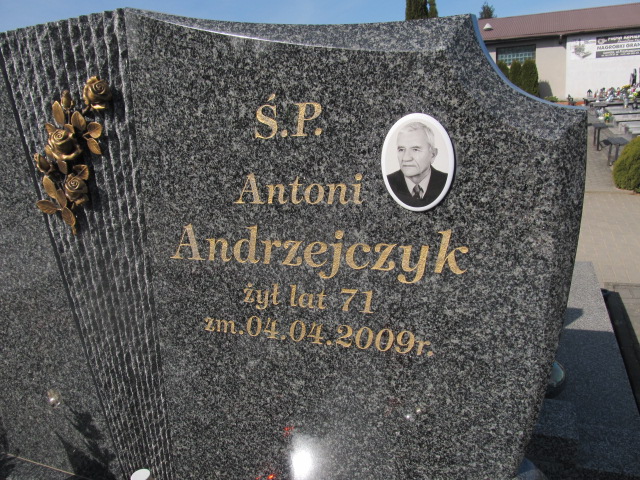 Antoni ANDRZEJCZYK 1938 Łomża - Grobonet - Wyszukiwarka osób pochowanych