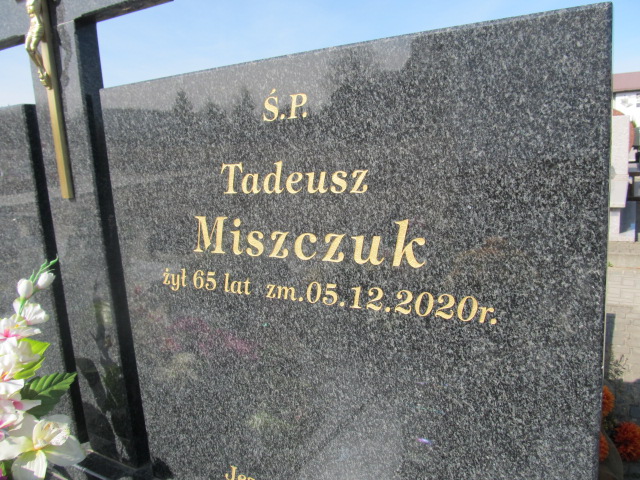 Tadeusz MISZCZUK 1955 Łomża - Grobonet - Wyszukiwarka osób pochowanych