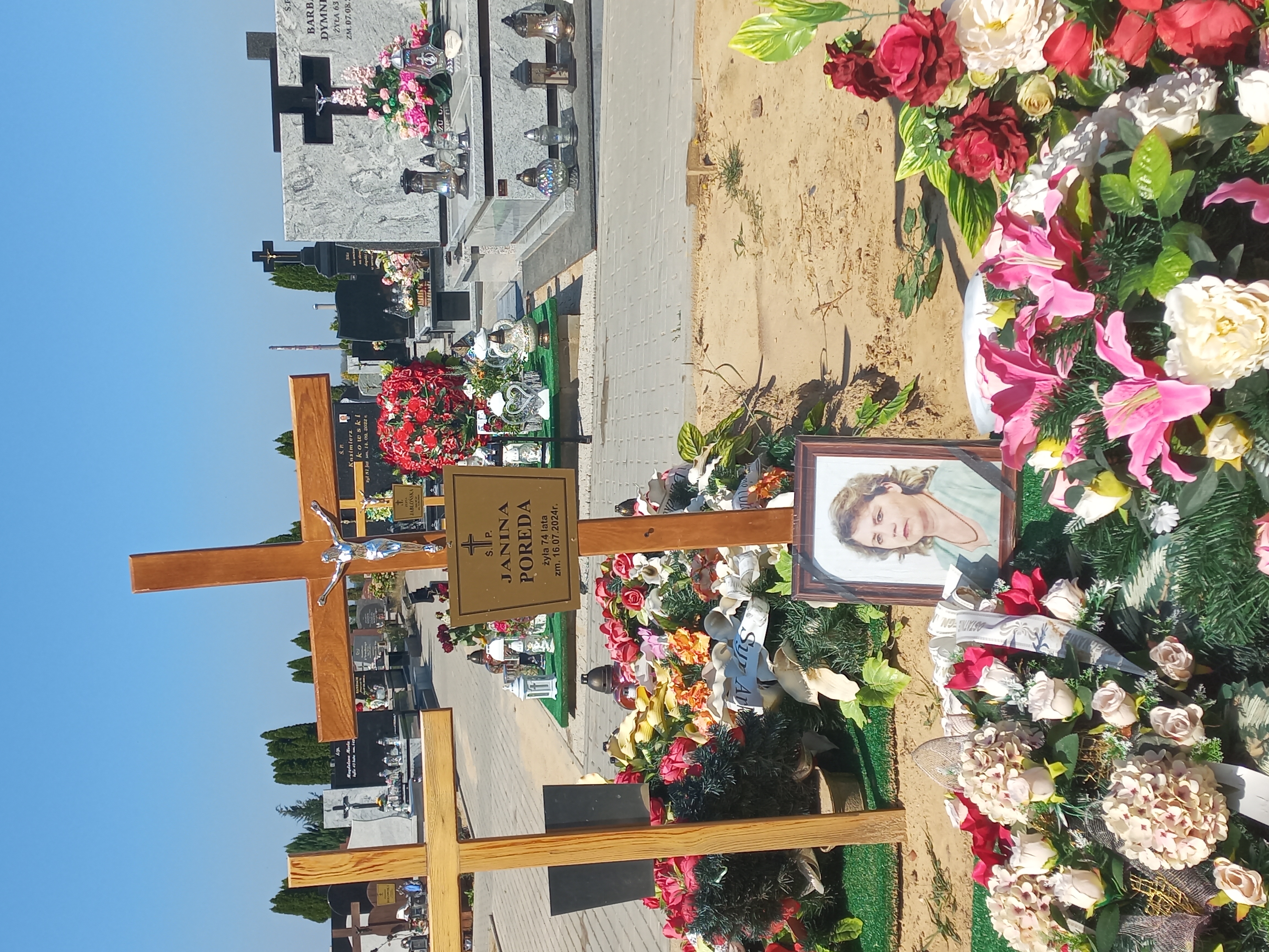 Janina POREDA 1950 Łomża - Grobonet - Wyszukiwarka osób pochowanych