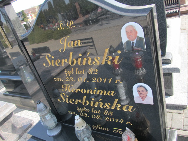 Jan SIERBIŃSKI 1928 Łomża - Grobonet - Wyszukiwarka osób pochowanych