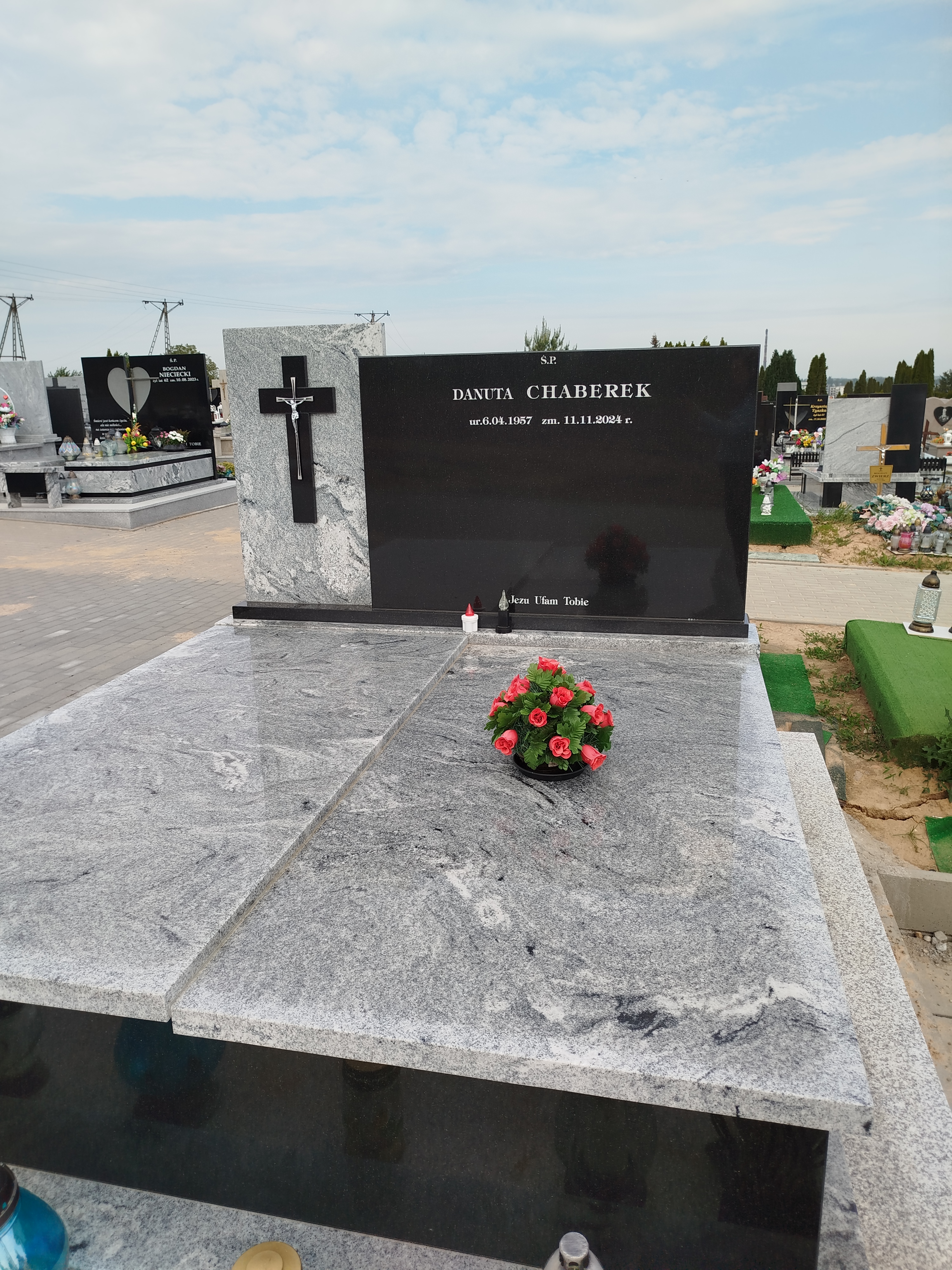 Danuta CHABEREK 1957 Łomża - Grobonet - Wyszukiwarka osób pochowanych