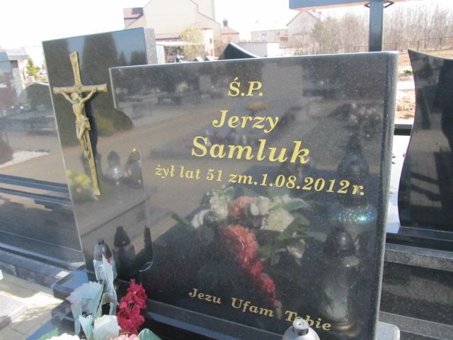 Jerzy SAMLUK 1961 Łomża - Grobonet - Wyszukiwarka osób pochowanych